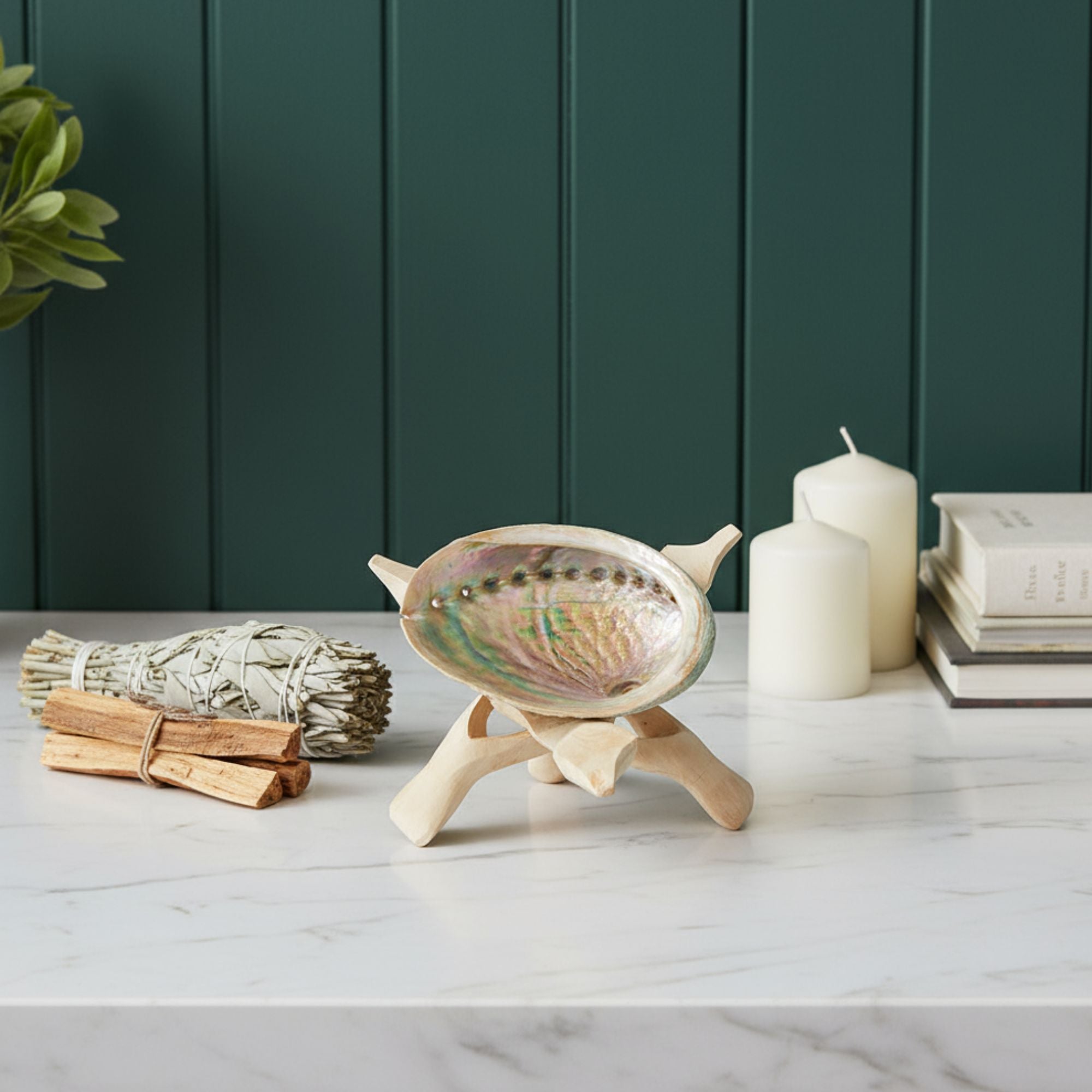 Sage & Abalone Shell Smudge Ritual