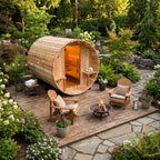 6-Person Cedar Barrel Sauna