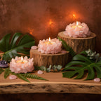 Crystal Candle Nest Ritual