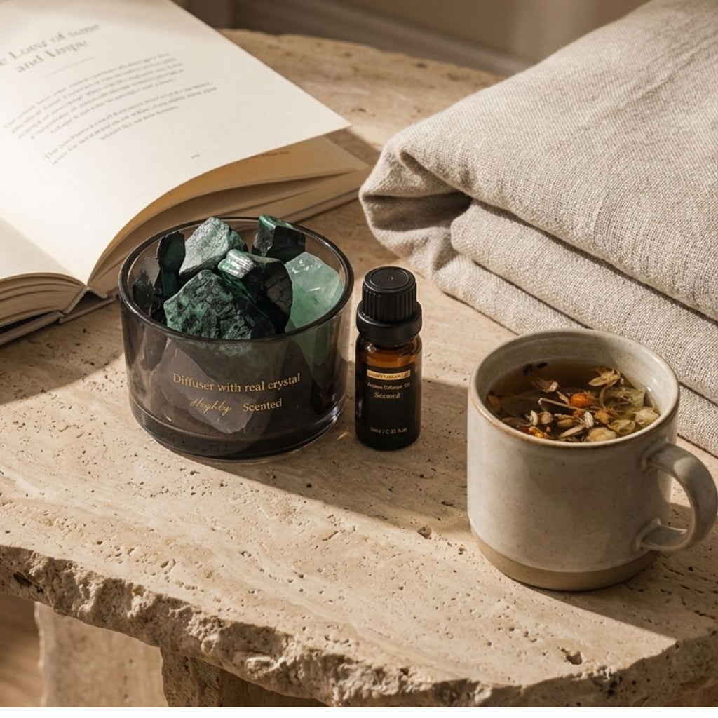 Crystal Stone Essential Oil Diffuser