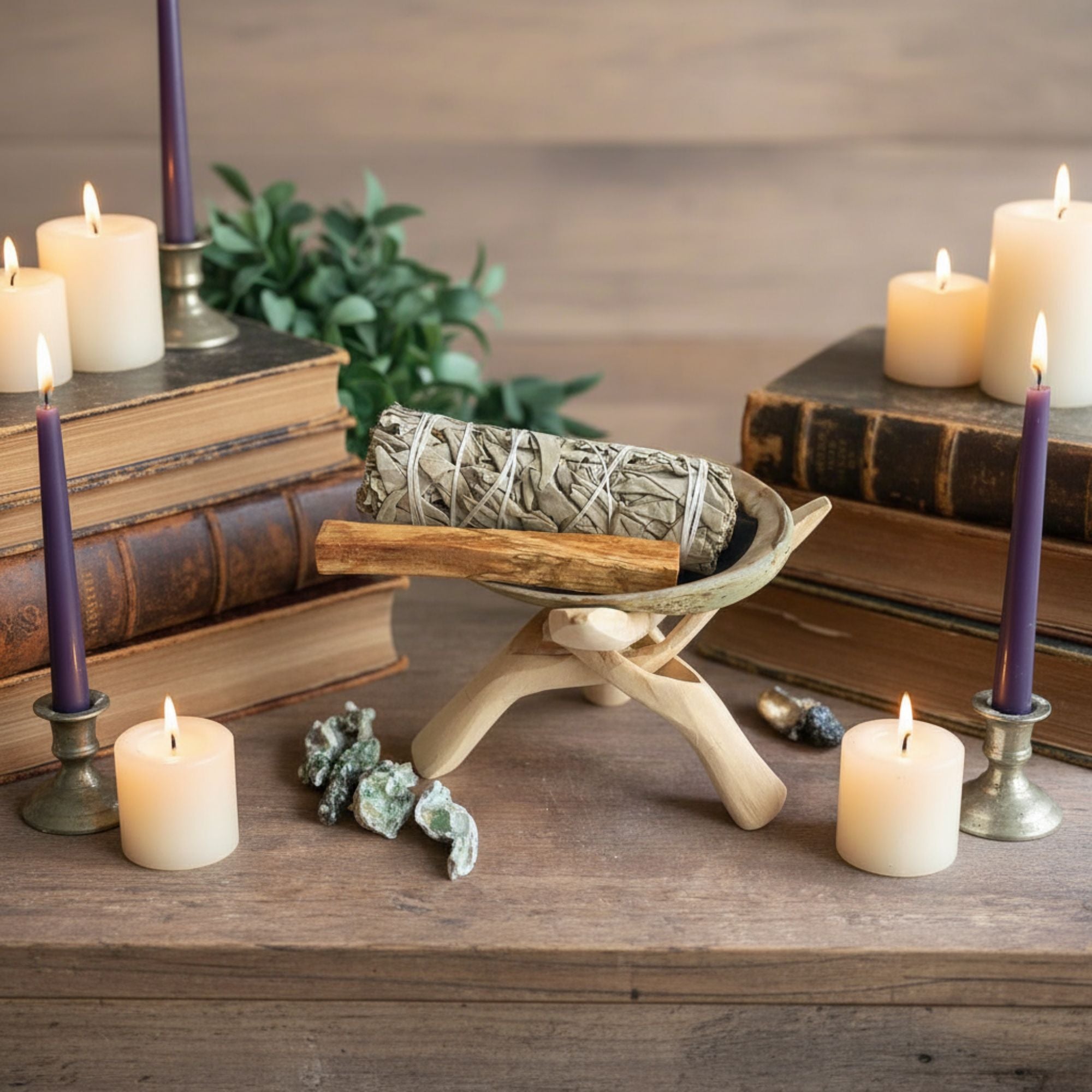 Sage & Abalone Shell Smudge Ritual