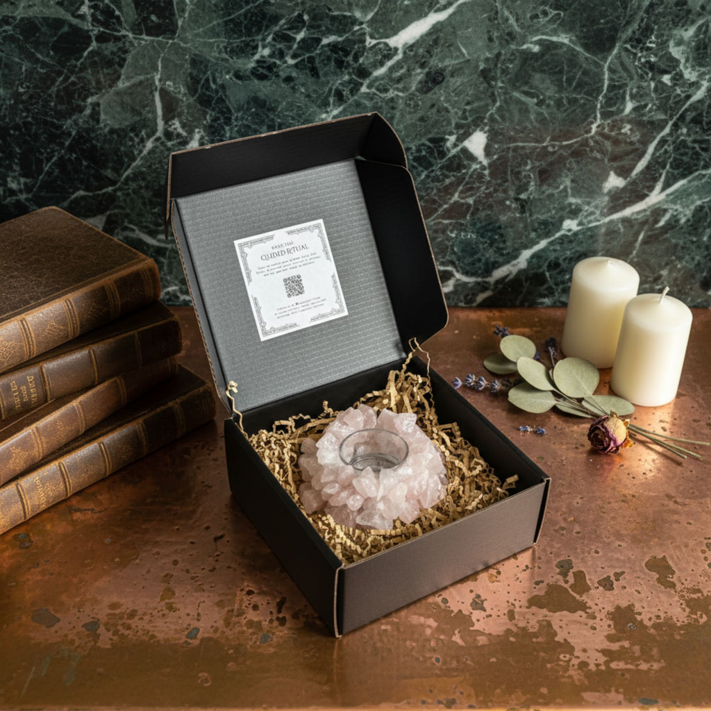 Crystal Candle Nest Ritual