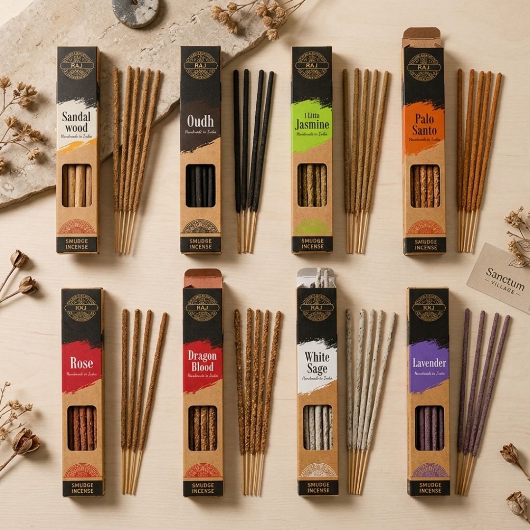 Hand‑Rolled Incense Sticks