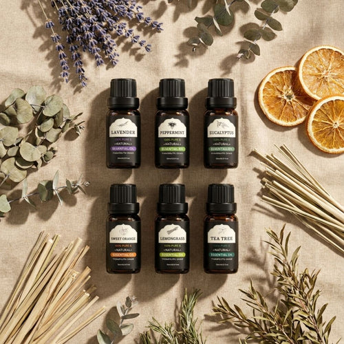 100% Pure Essential Oil 6-Piece Set