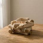 Driftwood Candle Holder