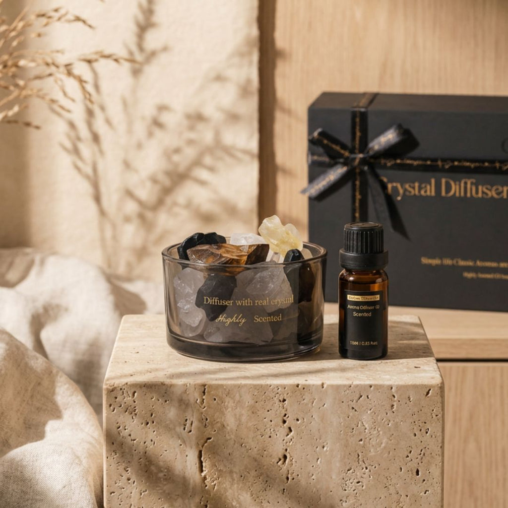 Crystal Stone Essential Oil Diffuser