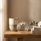Hollow Glass Candle Holders