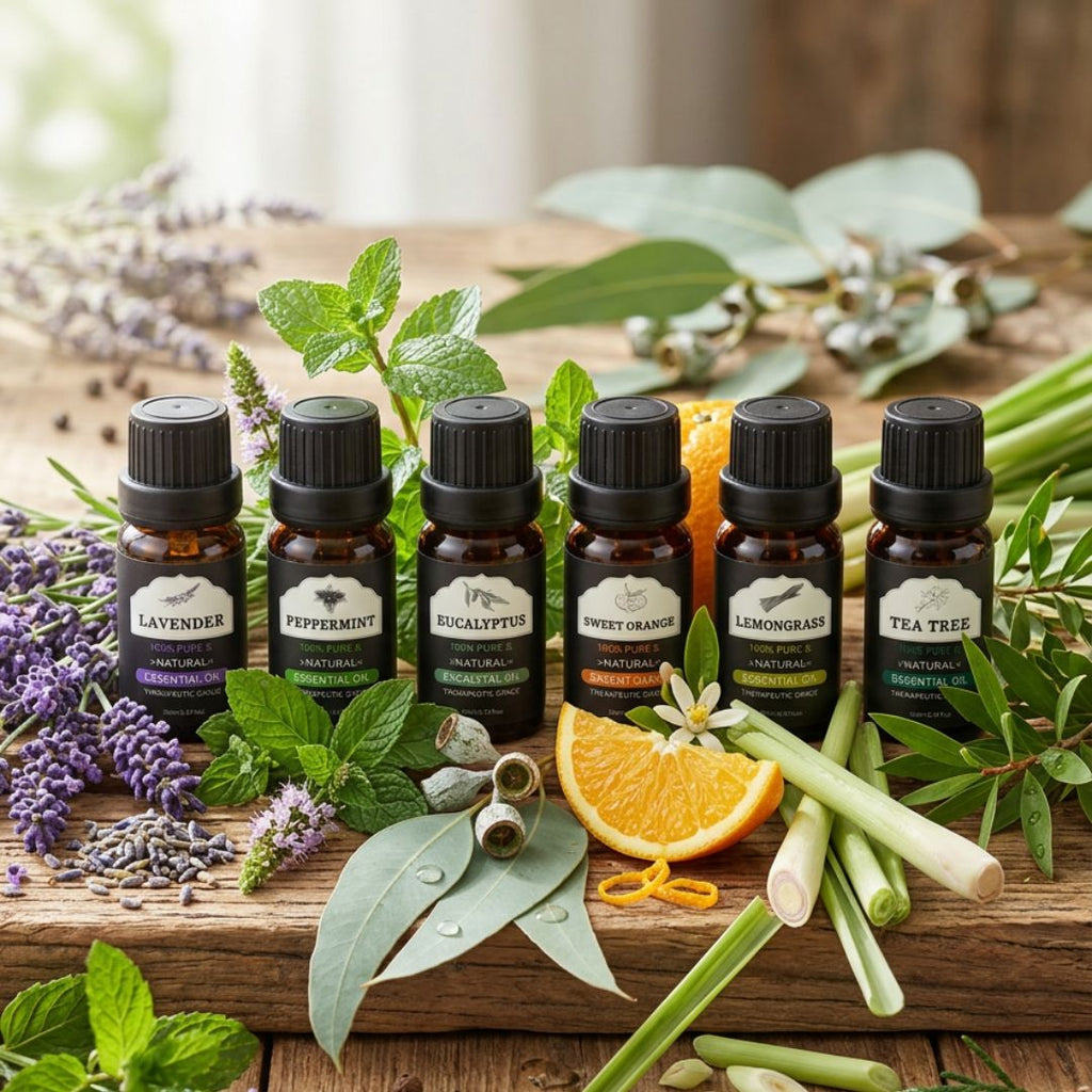 100% Pure Essential Oil 6-Piece Set