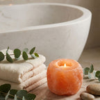 Himalayan Salt Candle Holder
