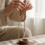 Inverse Wood Incense Holder
