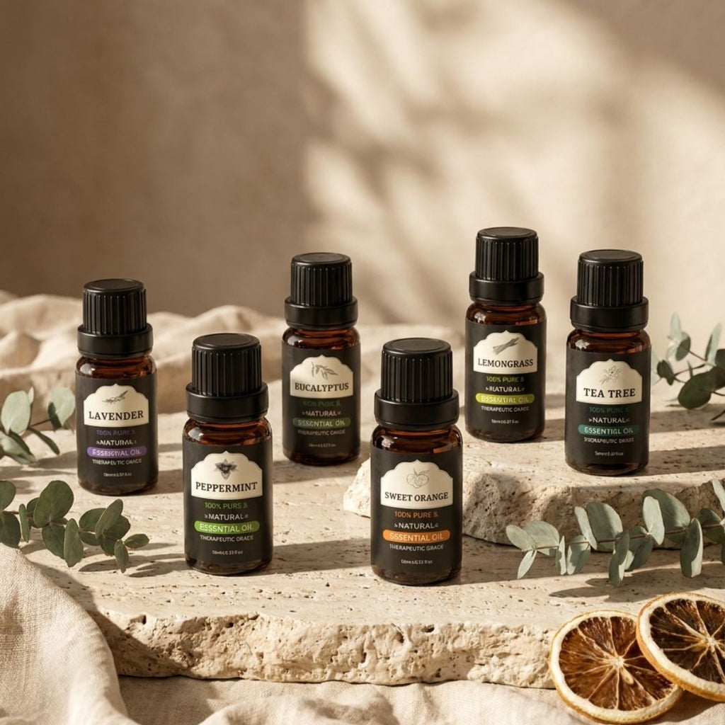 100% Pure Essential Oil 6-Piece Set