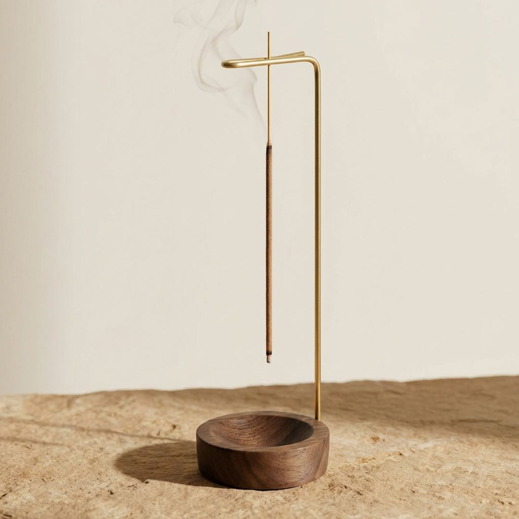 Inverse Wood Incense Holder