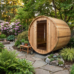 2-Person Cedar Barrel Sauna