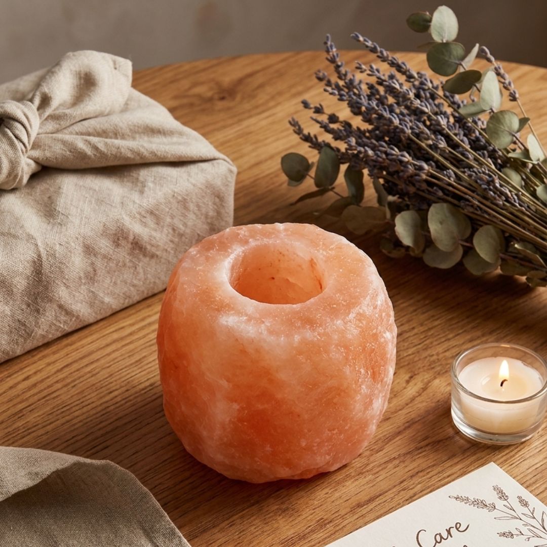 Himalayan Salt Candle Holder