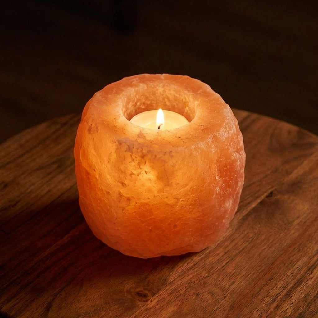 Himalayan Salt Candle Holder