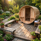 6-Person Cedar Barrel Sauna