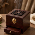 Wooden Antique Incense Burner