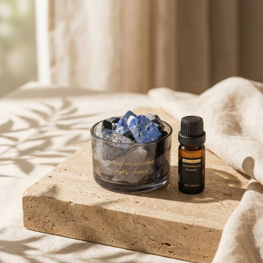 Crystal Stone Essential Oil Diffuser