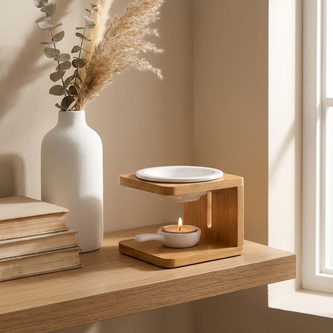Essential Oil Burner Candle Diffuser