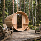 6-Person Cedar Barrel Sauna