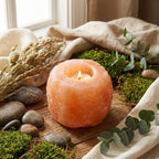 Himalayan Salt Candle Holder