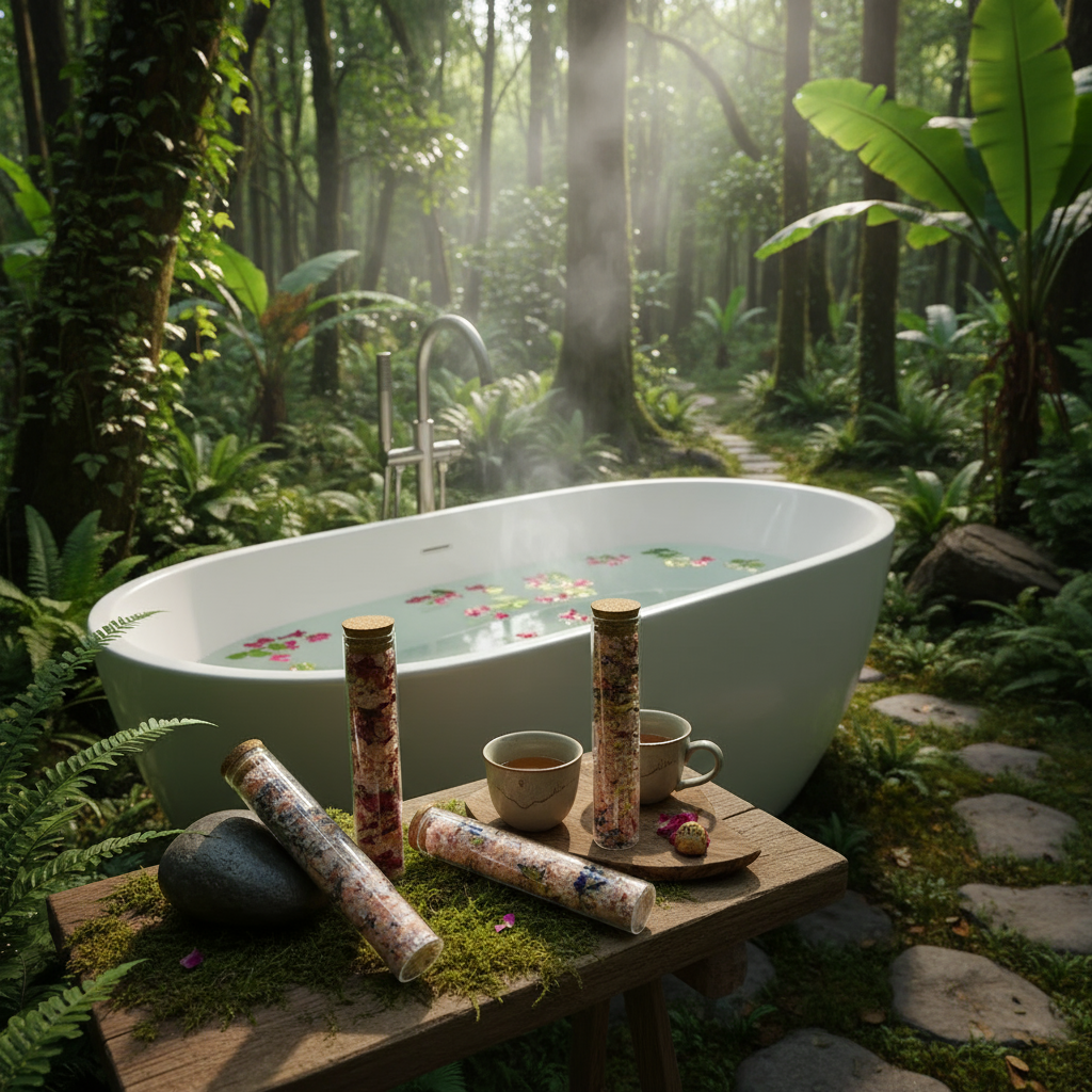 Botanical Salt Soak Ritual