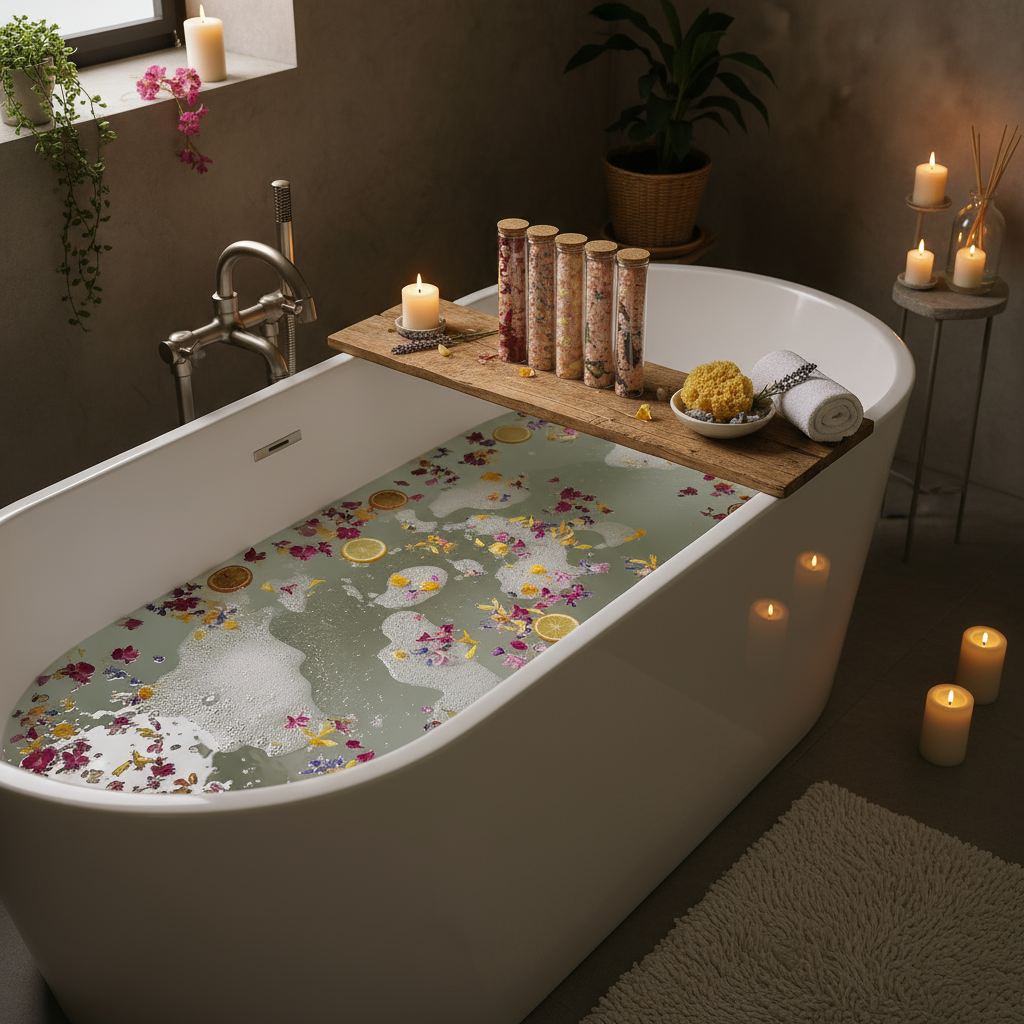 Botanical Salt Soak Ritual