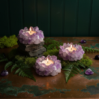 Crystal Candle Nest Ritual