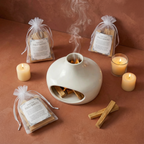 palo santo burner with palo santo wood sticks