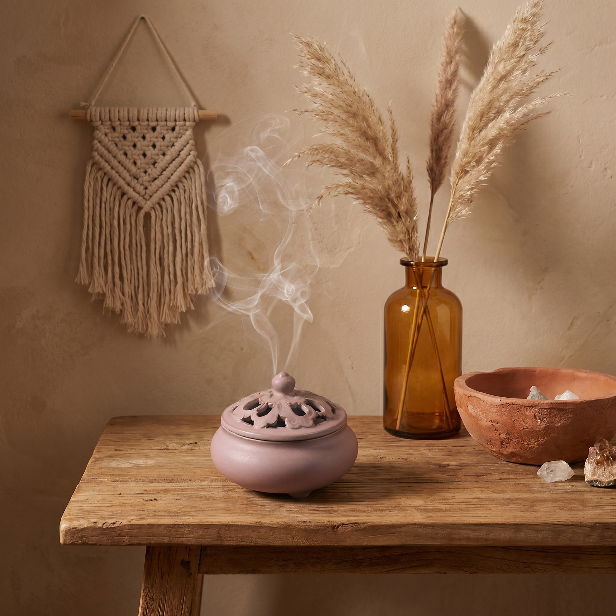 Retro Ceramic Incense Burner