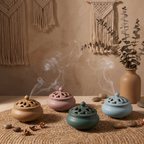 Retro Ceramic Incense Burner